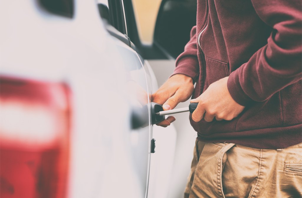 Vehicle car Theft. Image: Adobe Stock