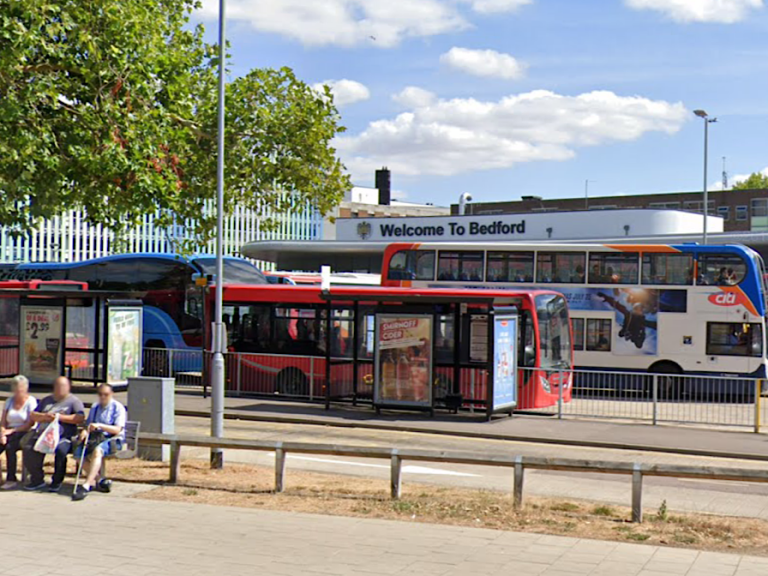 Bedford bus station