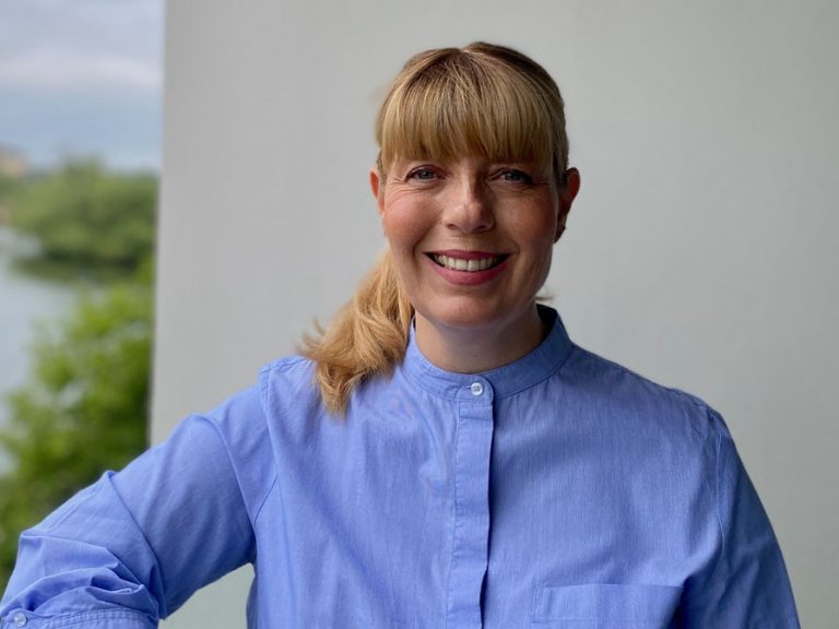 A headshot of Annalie Maher, the host of the What's on Hub in Bedford town centre.