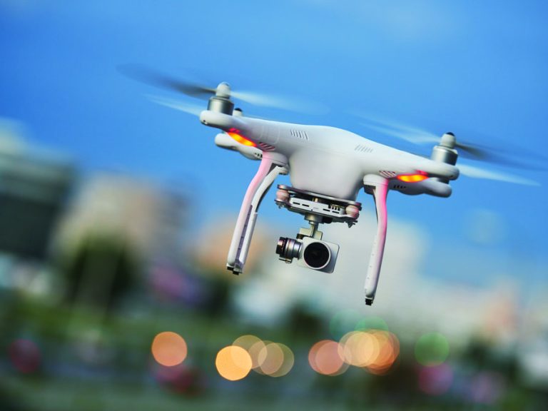 Flying drone. Image- Dmitry Kalinovsky:Shutterstock