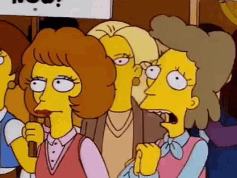 Helen Lovejoy meme. Image: Gif.com/Fox