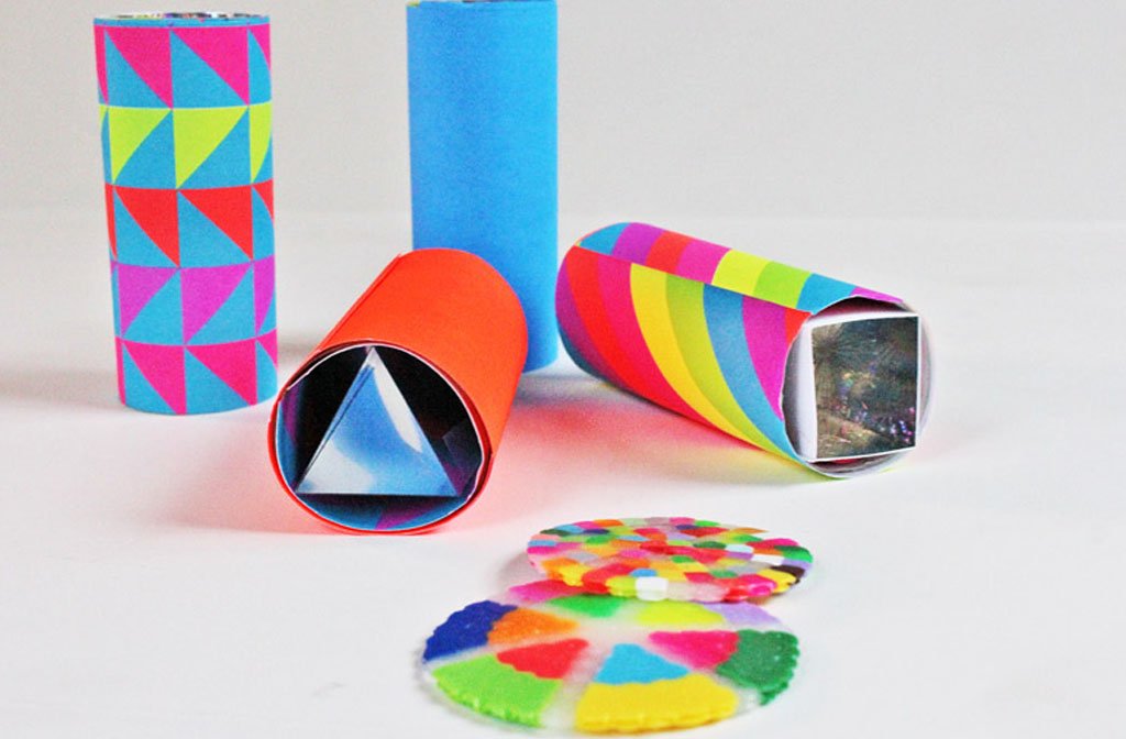 Colourful kaleidescopes