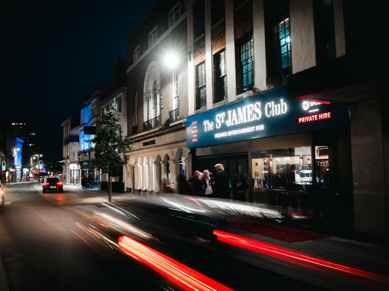 The St James Club Bedford High Street Image MAK Studios The St James Club