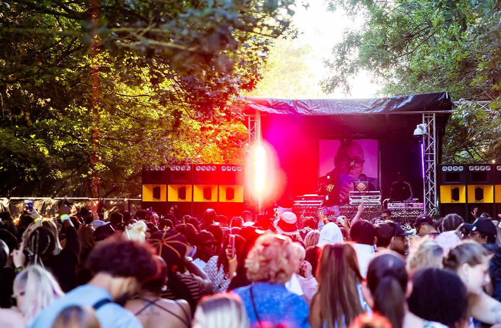 Tranquil settings at Bedford Original Culture Festival 16 August 2025 Image Donna Samuels Photography