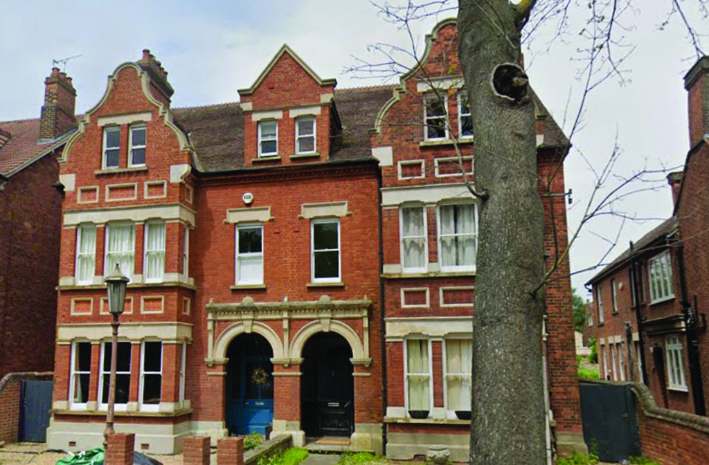 10 The Embankment; a semi detached Victorian house in Bedford