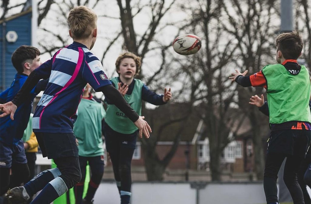 Bedford Blues Foundation also run Rugby Camps during school holidays. Image: Bedford Blues Foundation