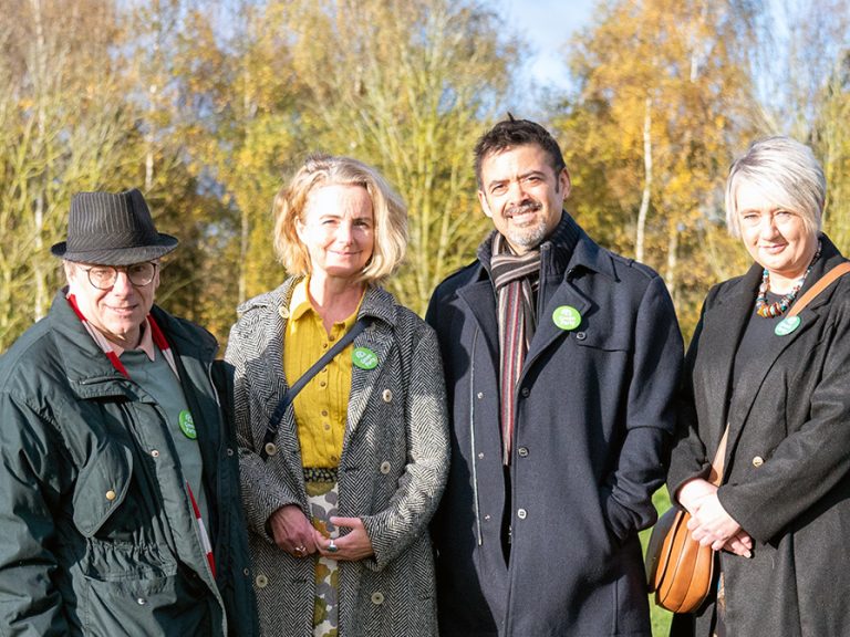 Bedford Borough Green Party Councillors. Image: Luton and Bedfordshire Green Party