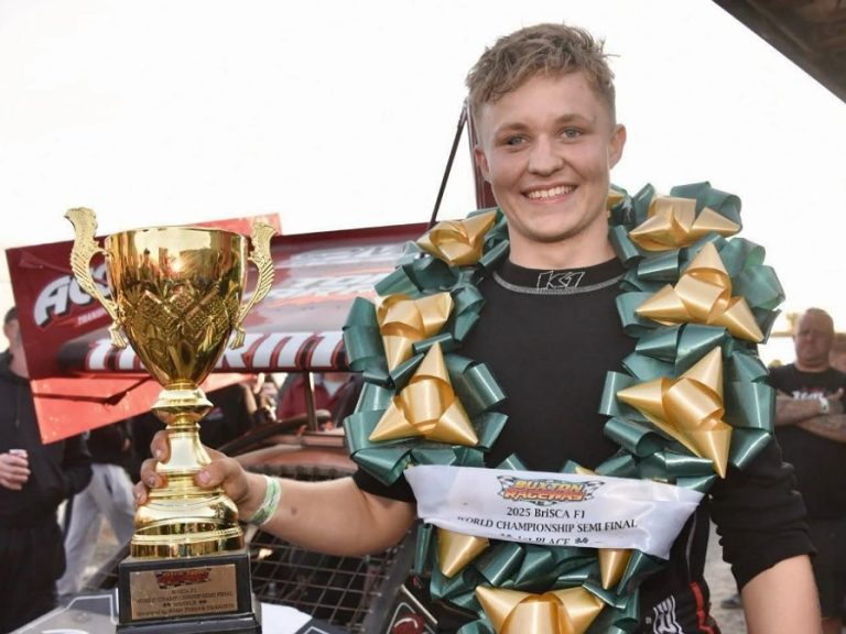 Brisca F1 racing driver, Callum Thornton