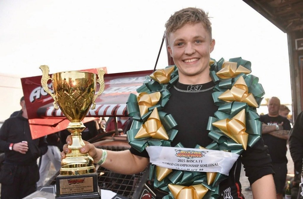 Brisca F1 racing driver, Callum Thornton