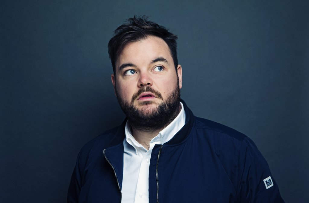 A head shot of the comedian Lloyd Griffitsh