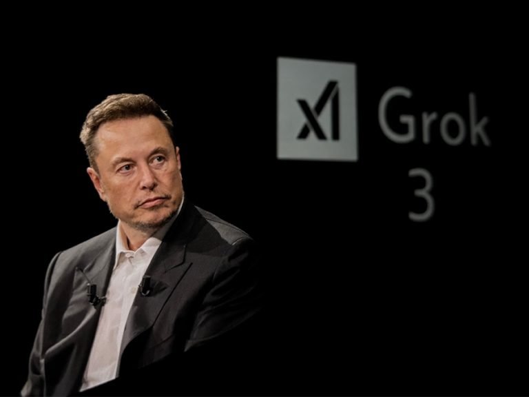 X owner, Elon Musk, at a launch of Grok 3 in February 2025. Grok 4 was later released just five months later in July. Image: bella1105/Shutterstock