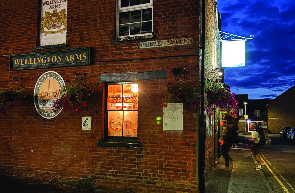 A warm welcome awaits at the Wellington Arms