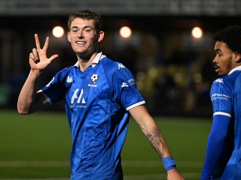 Jago Godden of Bedford Town FC