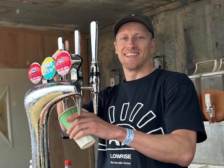 Jimmy Walsh of Lowrise Brewery. Image: Lowrise