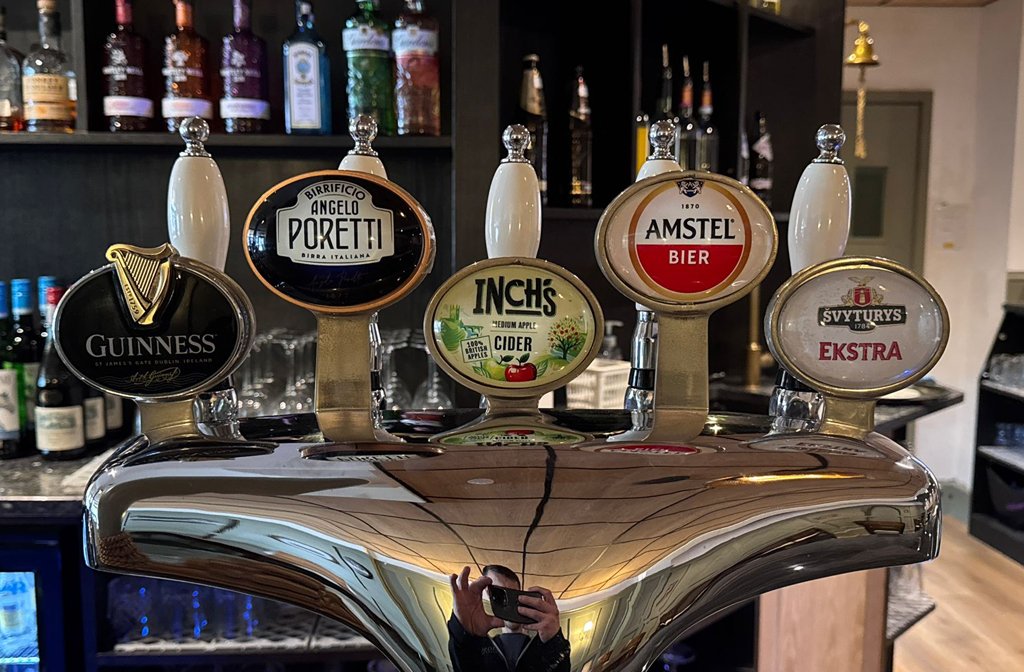 On draught at The Hidden Barrell 3. Image The Hidden Barrel