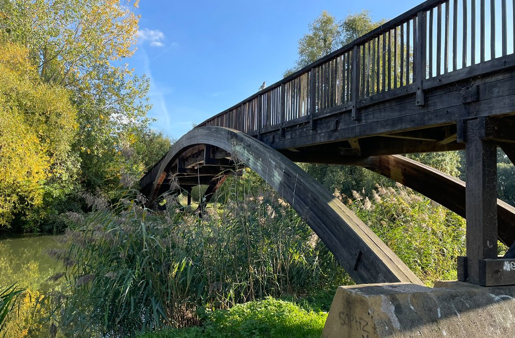 Queen's Bridge. Image Bedford Borough Council