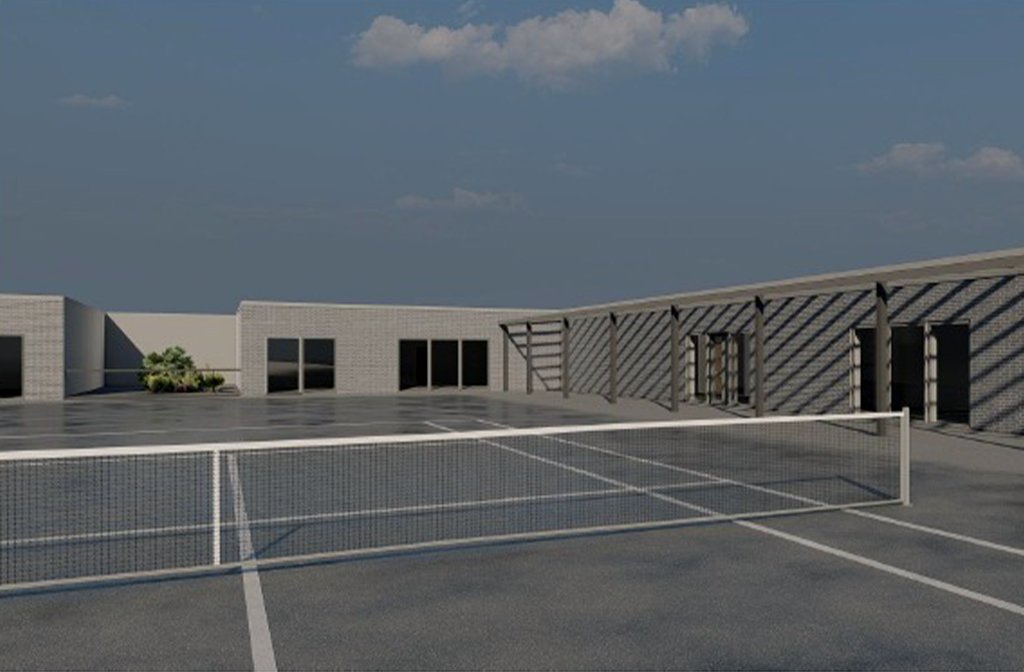 Screenshot of Design and Access Statement Image: Bedford Modern School via LDRS