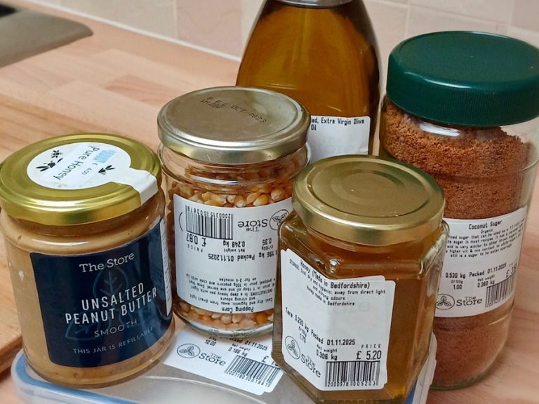 Stocking up at The Store. Image Charmain Lines