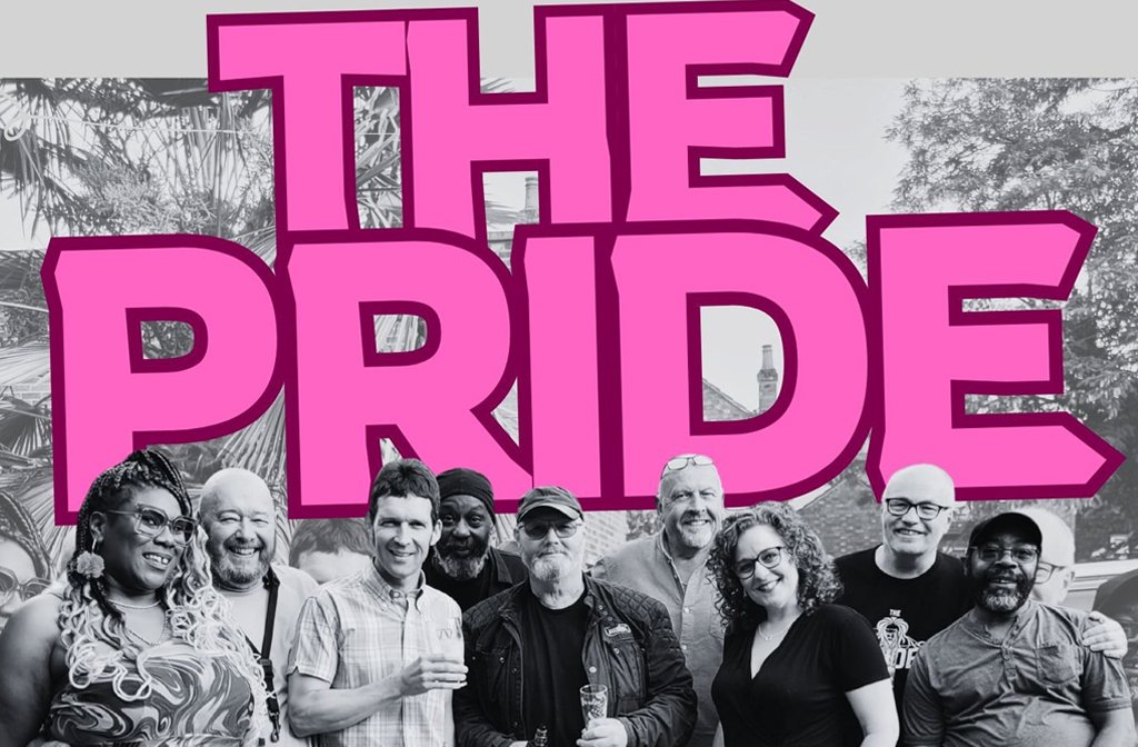 All nine members of The Pride, a reggae covers band from Bedford
