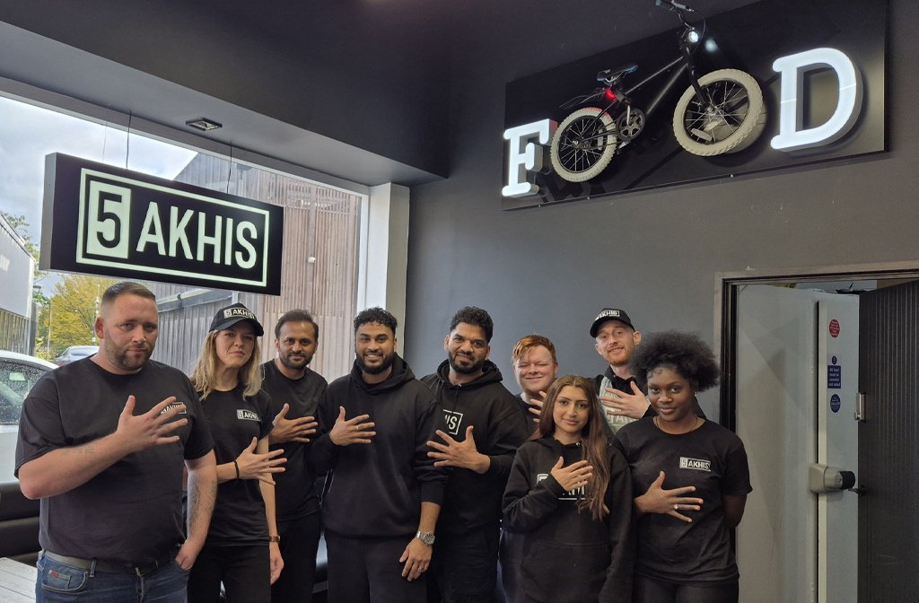 The team at 5 Akhis Bedford Image 5 Akhis