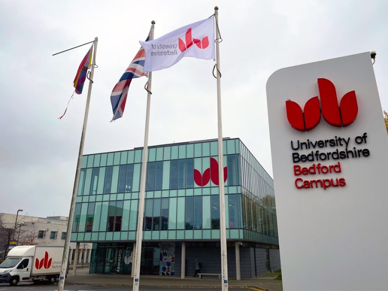 University of Bedfordshire entrance Image Bedford Borough Council
