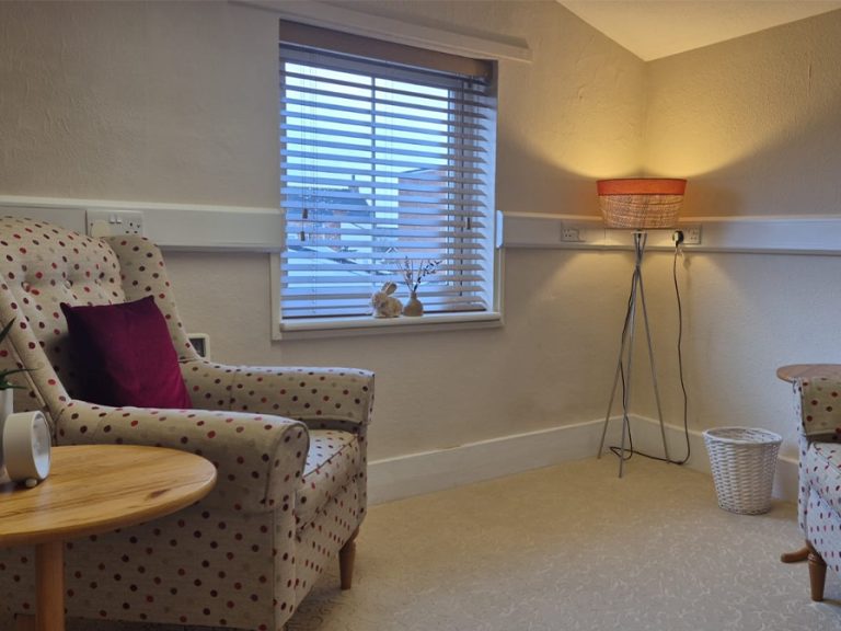 Road Victims Trust's new look counselling room which was given a glow up by local businesses and organisations. Image: RVT.
