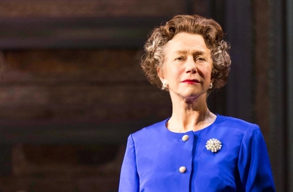 Helen Mirren as HRH Queen Elizabeth II in the NT Live screening of The Audience