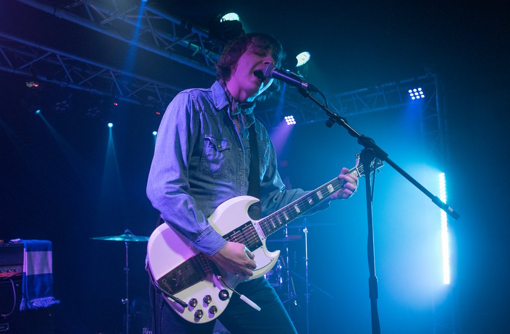 The Howlers on stage at Bedford Esquires. Image: Kane Howie