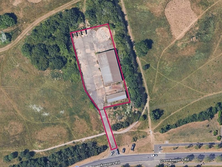 Aerial shot of Great Denham Golf Club. Image Screenshot Google My Maps Map Data (C)2026 Imagery (C)2026 Airbus, Maxar Technologies
