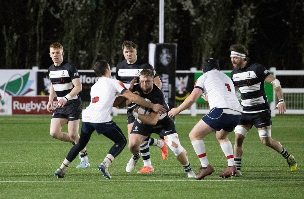 Bedford Ath in action against Wellingborough in March 2026