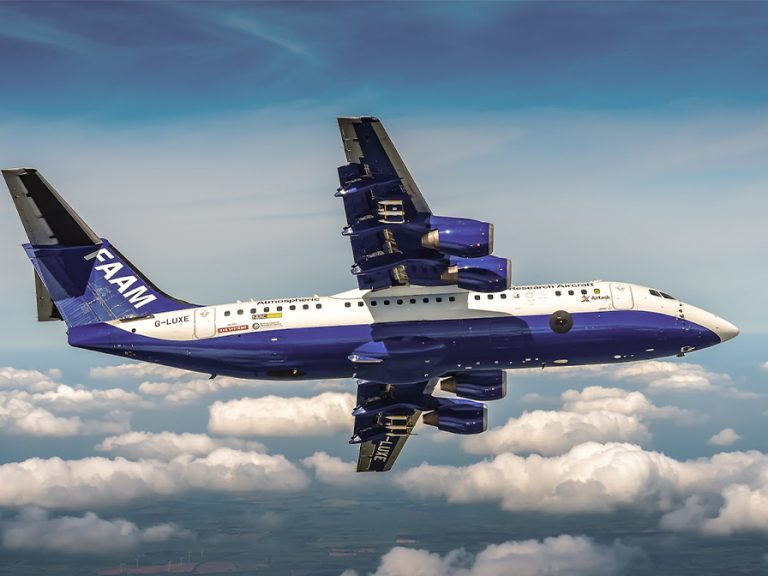 FAAM Research Aircraft. Image National Centre for Atmospheric Sciencejpg
