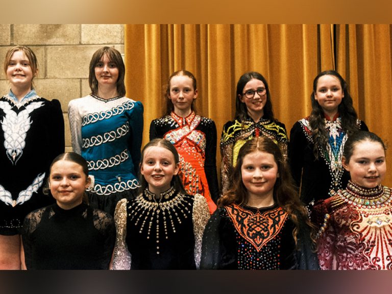 Just some of Bedford's Irish dancers Image Stuart Irish Dance Bedford