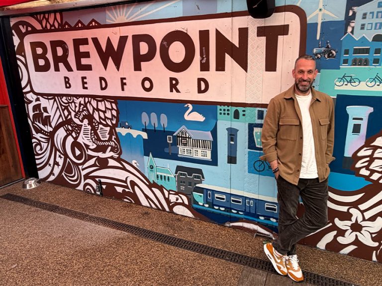 Mikael Caille is heading off to Lyon to work for Charles Wells after four years at Bedford pub The Bluebell. Image: Bedford Independent