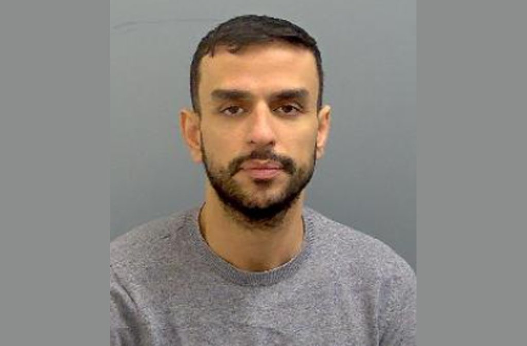 Mohammed Altaher custody image Bedfordshire Police