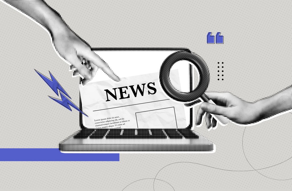 News scrutiny concept and artwork Image Accogliente Design Shutterstock