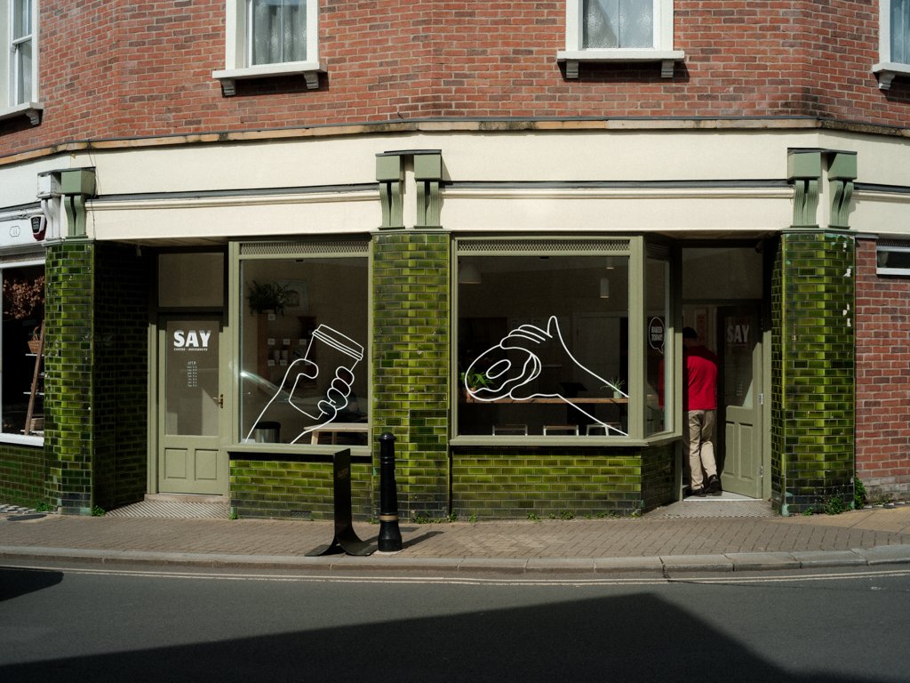 The exterior of SAY Doughnuts on Mill Street. Image: Cameron Scrimgeor