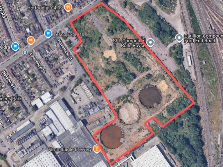 Approximate location for up to 1,000 new homes off Ford End Road Image Google MyMaps Map data (C)2026 Imagery (C)2026 Airbus, Maxar Technologies via LDRS
