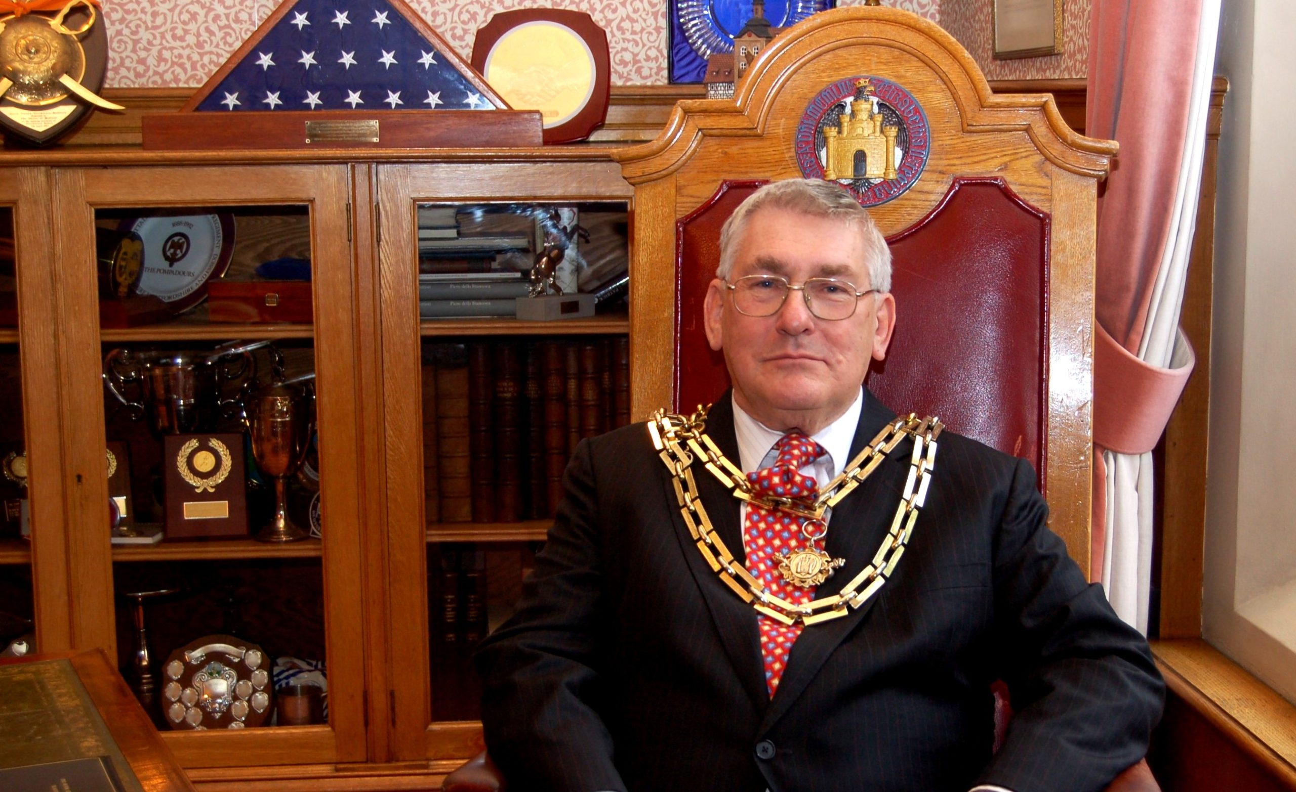 The first directly-elected Mayor of Bedford Borough, Frank Branston. Image: Bedford Borough Council