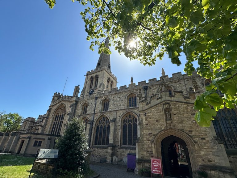 St Paul's Church in the sunshine