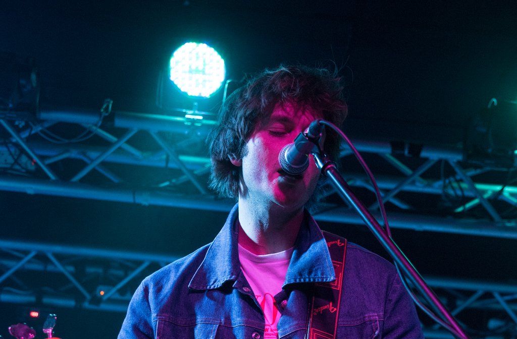Dead Dads Club on stage at Bedford Esquires. Image: Kane Howie