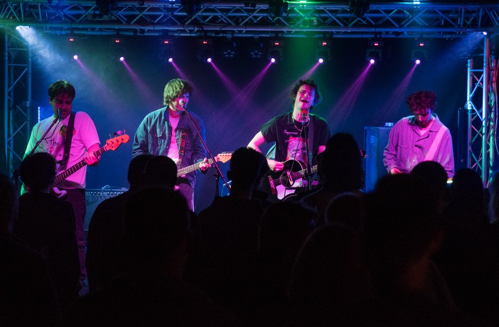 Dead Dads Club in Room 2 at Esquires. Image: Kane Howie