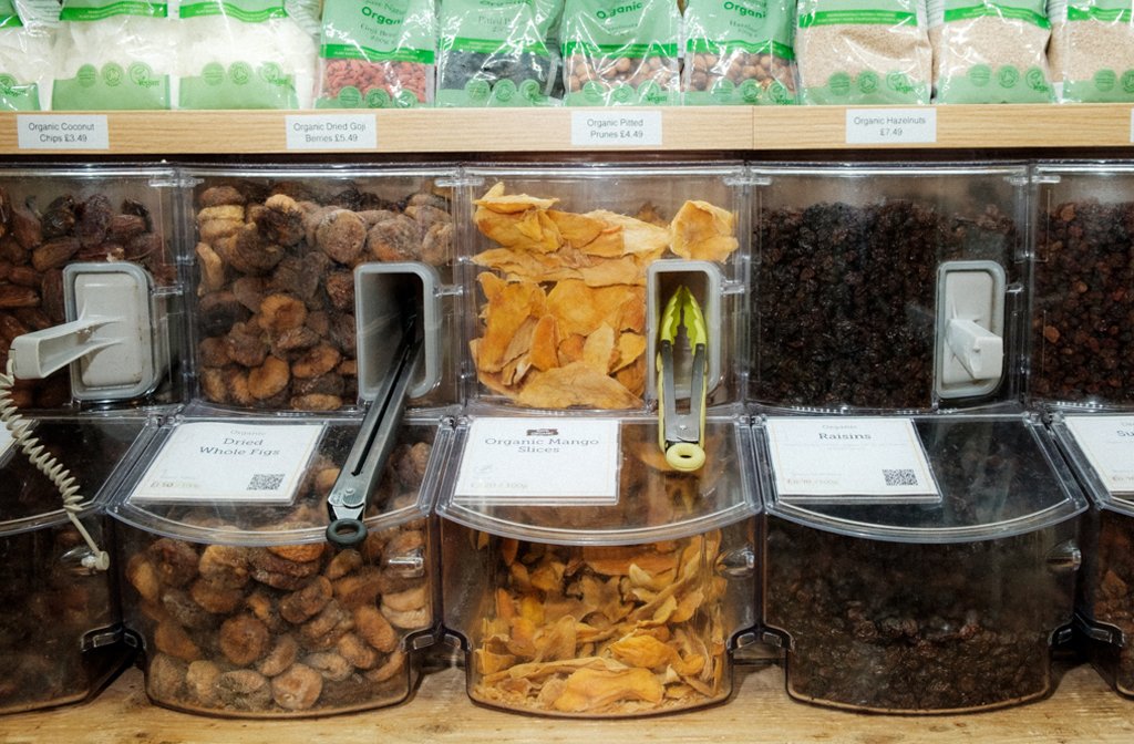 Dried fruit at The Store on St Cuthbert's Street. Image Cameron Scrimgeour