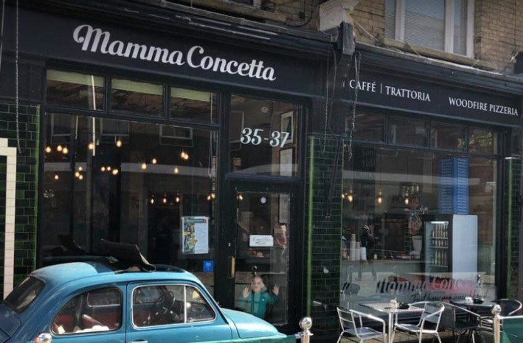 Mamma Concetta on Harpur Street, Bedford, provided food for hospital workers involved in the response to the Bedford train collision. Image: Mamma Concetta.