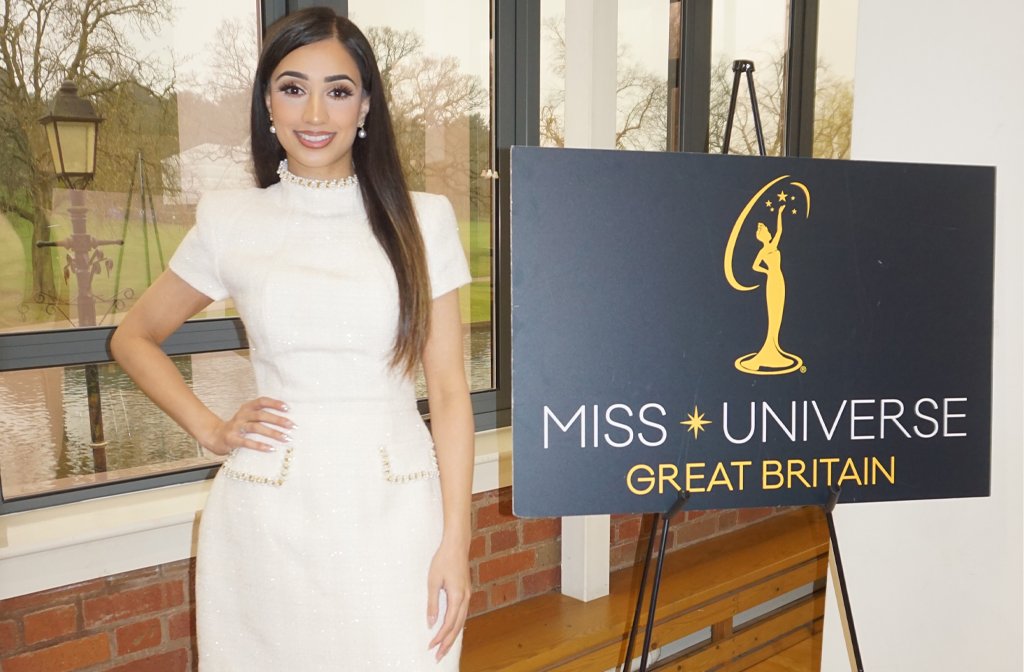 Shanice Sandhu from Bedford is a Miss Universe GB finalist. Image: Shanice Sandhu