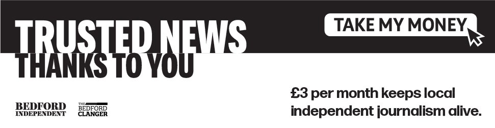 Trusted news thanks to you black & white supporters banner
