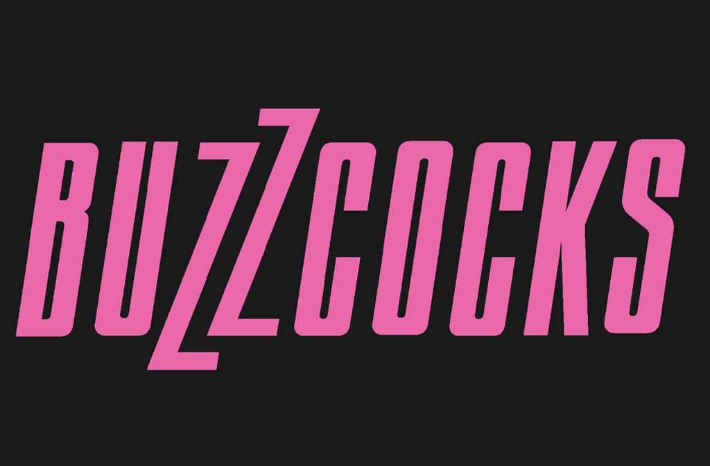 The logo of punk band Buzzcocks