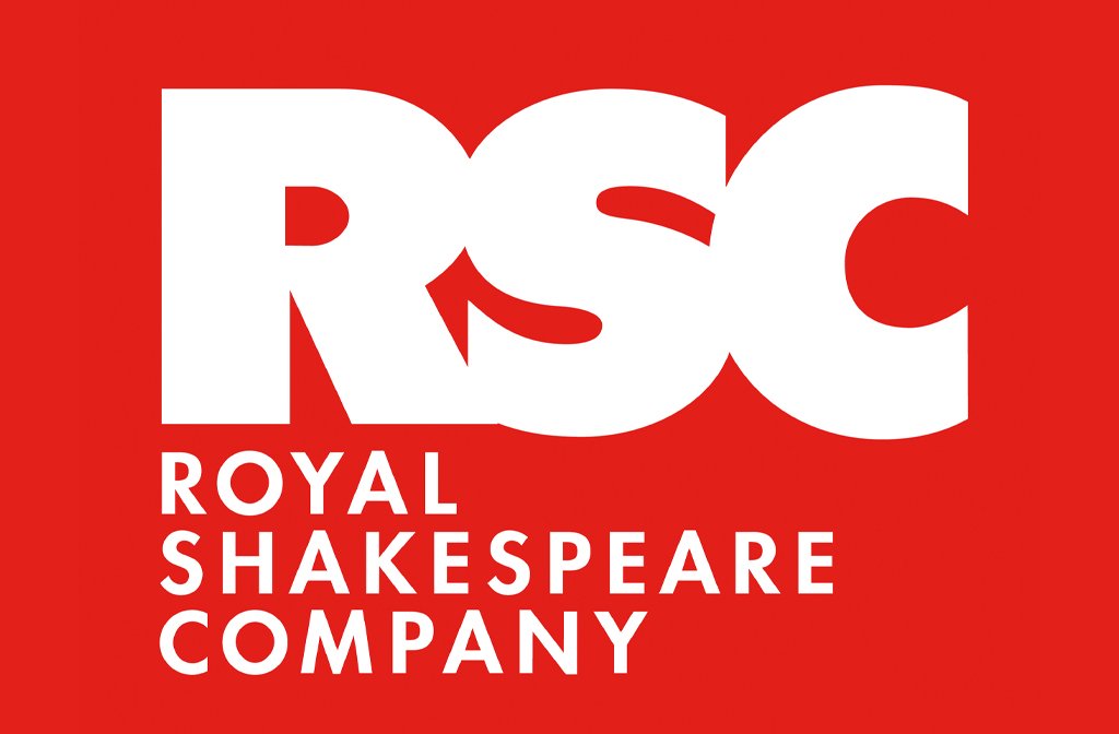 The Royal Shakespeare Company logo: the letters RSC in white on a red background