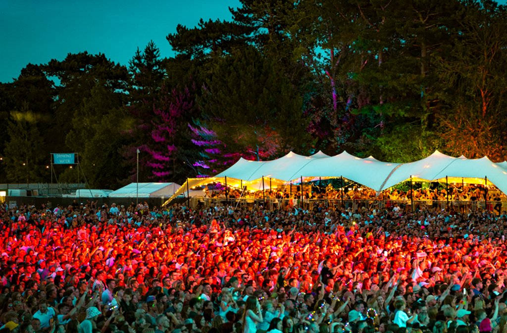 The sold out crowd at Tom Grennan at Bedford Summer Sessions. Image: Donna Samuels Event Photography:Cuffe & Taylor