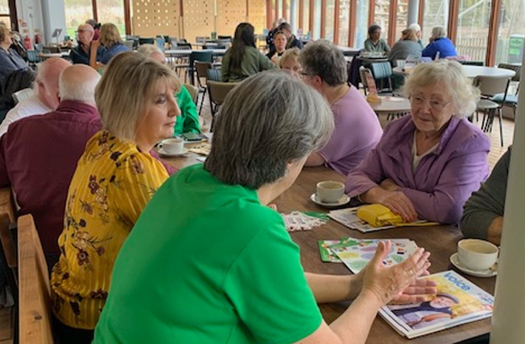 Carers in Bedfordshire event.