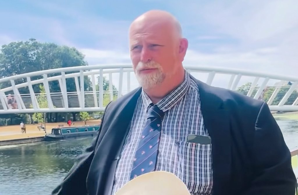 Mayor Tom Wootton in his video where he said the council was holding to account those responsible for our waterways. Image: Mayor Tom Wootton.